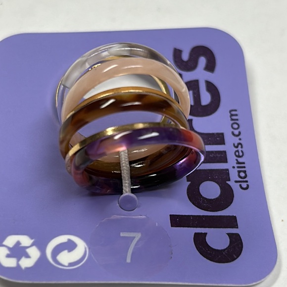 Claire’s Multicolor Ring Size 7. “3 for $20” - Picture 7 of 7